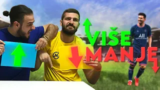 VIŠE-MANJE CHALLENGE *MESSI vs NEYMAR*