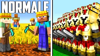 HO SIMULATO UNA BATTAGLIA SU MINECRAFT - ITA