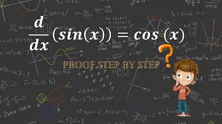 Derivative of sin(x) by first principles