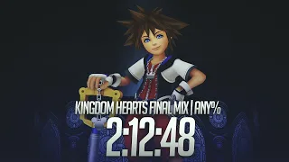 Kingdom Hearts: Final Mix HD | Any% {Beginner} Speedrun in 2:12:48 (Former World Record)