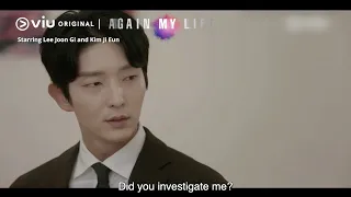 Kim Ji Eun Investigates Lee Joon Gi 😱 | Viu Original, Again My Life