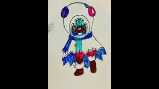 Trick or treat Leon brawl stars drawing