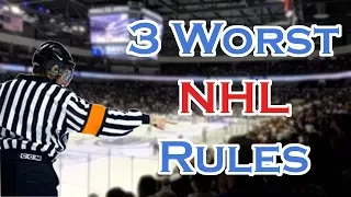 The 3 Worst Rules in the NHL