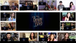 Beauty and the Beast US Official Trailer (Reaction Mashup)