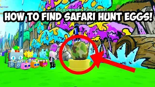 How To Find All 3 Safari Cat Eggs In Pet Simulator X!