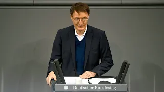 Lauterbach plädiert im Bundestag für allgemeine Impfpflicht | AFP