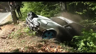 Audi Quattro Crash - Awesome Rally Fans