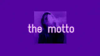 tiësto & ava max - the motto (slowed and reverb)