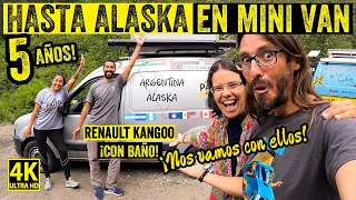 From ARGENTINA TO ALASKA in a SUPER ECONOMIC MINI CAMPER | 5 years living in a camperized Kangoo