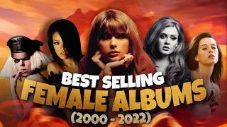 Best Selling Female Albums (2000 - 2022) | Hollywood Time | Taylor Swift, Adele, Rihanna, Lady Gaga