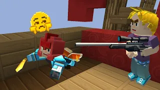 BedWars and SkyBlock 444+ Funny Moments!! (Blockman Go)