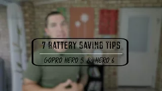 Get The Most Out Of Your GoPro Hero Battery Life