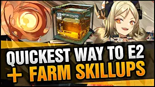 THE GAME IS WRONG - THE REAL WAY TO FARM TO E2 AND SKILLUP YOUR UNITS! Arknights!