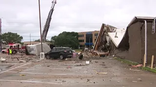 Katy businesses damaged after tornado swept through area