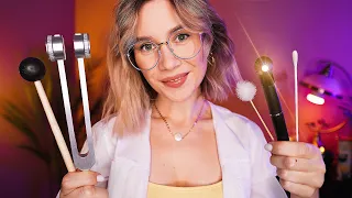 ❗️ АСМР ЗАБОТЛИВЫЙ ЛОР ВРАЧ 👩‍⚕️ Осмотр и Чистка Ушек, Проверка Слуха asmr ear exam doctor