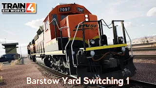 Barstow Yard Switching 1 - Cajon Pass - SD40-2 - #TrainSimWorld4