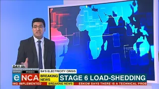 Stage 6 load-shedding has dire implications for the economy