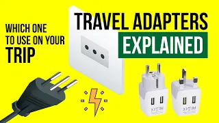 TRAVEL ADAPTERS and Power PLUGS explained | World Travel Tips