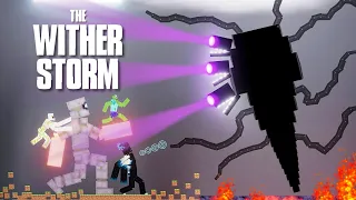 The Wither Storm vs Minecraft Bosses