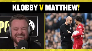 Regular caller 'Klobby' clashes with Man City fan as Liverpool reach the #UCL Final 👀😅