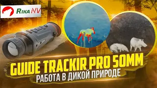 Guide TrackIR Pro 50mm - работа тепловизора для наблюдения в дикой природе!