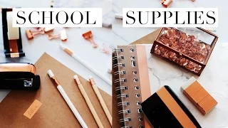 BACK TO LAW SCHOOL/UNIVERSITY DIY SCHOOL SUPPLIES + GIVEAWAY