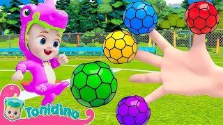 Color Balls Finger Family & Wheel on the bus | детские песни Nursery Rhymes, Baby & Kids Songs