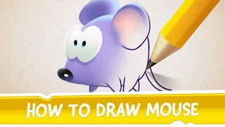 How to Draw Mouse from Cut the Rope: Magic