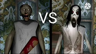 GRANNY VS. SLENDRINA : ग्रैनी | HORROR GAME GRANNY : CHAPTER 2 - SLENDRINA || MOHAK MEET #Shorts