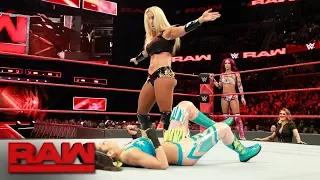 Sasha Banks & Bayley vs. Mandy Rose & Sonya Deville: Raw, Jan. 8, 2018