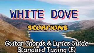 WHITE DOVE | Scorpions Easy Guitar Chords Lyrics Guide Play-Along Beginners