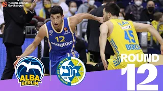 Three-point shooting lifts ALBA over Maccabi! | Round 12, Highlights | Turkish Airlines EuroLeague