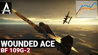 War Thunder Bf 109G-2/Trop 8 Kills | Wounded Ace