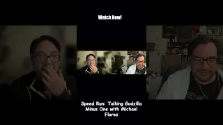 SPEED RUN THE PODCAST #godzillaminusone #shorts