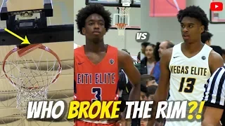 Zaire Wade VS Josh Christopher Was HYPE! Vegas Elite vs E1T1 Recap