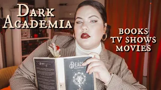 DARK ACADEMIA RECOMMENDATIONS | Books, TV Shows, Films