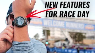 3 GARMIN features that HELP on your next race day | Pace Pro, LiveTrack, Race Day Widget