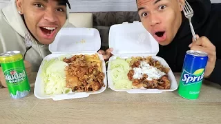 DÖNER TELLER CHALLENGE + HEFTIGE STRAFE !!! | Kelvin und Marvin