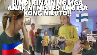 TINAPON SA MGA ANAK NI MISTER ANG NILUTO KUNG FILIPINO FOOD+REACTION NI MISTER|PINAY IN FINLAND 🇫🇮