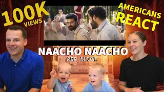 Americans REACT to Naacho Naacho dance battle RRR movie || उपशीर्षक हिंदी में | తెలుగులో ఉపశీర్షికలు