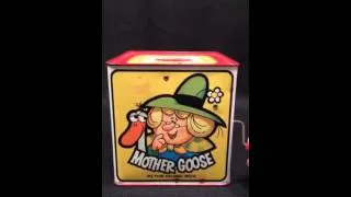 Vintage Mother Goose in the Music Box Works 1971 Mattel