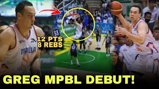 Greg Slaughter Naghalimaw sa Kanyang debut sa MPBL l Manila vs Biñan Highlights l MPBL