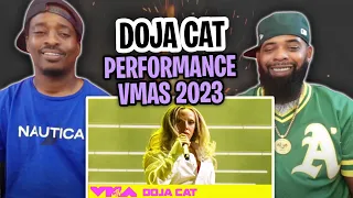 TRE-TV REACTST TO - Doja Cat - "Attention" / "Paint The Town Red" / "Demons" | 2023 VMAs