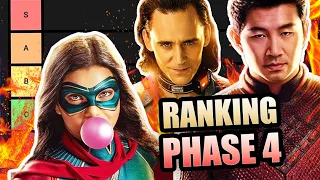 RANKING ALL OF MARVEL'S PHASE 4! Is It REALLY The Worst MCU Phase?
