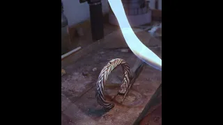 Celtic cuff bracelet | Dynamis Jewelry | how it's made | part 3