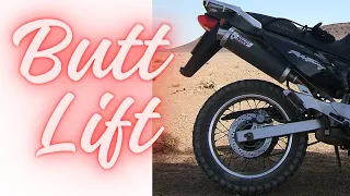 How To LIFT the REAR suspension on a HONDA TRANSALP 650 or 700