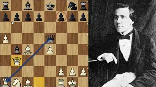 Amazing Attack by Paul Morphy : Paul Morphy vs Frederic Lewis