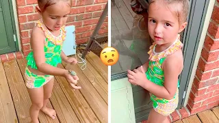 Unforgettable Summer Fails || Adorable Kids with Animal at Vacation