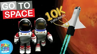 Roblox Go To Space: We’re taking our 10,000 SUBS to MARS!