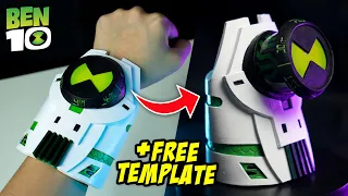 How To Make XanderFlicks BEN 10 Omnitrix with FREE TEMPLATE